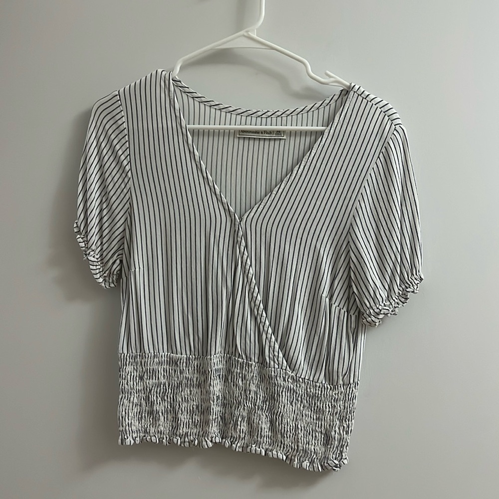 Stripped Abercrombie shirt